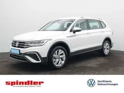 Pure white Gebraucht 2024 VW Tiguan Allspace Life SUV | 37.490 € (Superpreis)