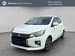 Islandweiss Gebraucht 2021 Mitsubishi Space Star Select+ Kleinwagen | 9.990 € (Guter Preis)