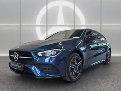 Denimblau metalliclack Gebraucht 2020 Mercedes CLA250e AMG Limousine | 27.760 € (Guter Preis)