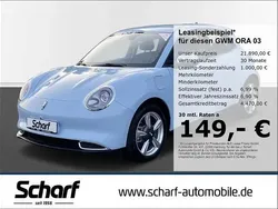 Blau Neu 2025 Ora 03 Kleinwagen | 21.890 € (Fairer Preis)
