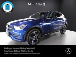 Blau Gebraucht 2021 Mercedes GLC300e AMG SUV | 40.760 € (Guter Preis)