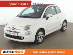 Bianco bianco/ bossa nova Gebraucht 2021 Fiat 500C Lounge Cabrio | 12.160 € (Guter Preis)