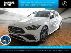 Polarweiß Gebraucht 2025 Mercedes C220 AMG Kombi | 50.890 € (Teuer)