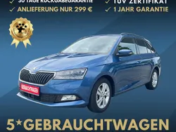 Titanblau metallic Gebraucht 2021 Skoda Fabia Style Kombi | 16.300 € (Fairer Preis)