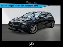 Schwarz Gebraucht 2024 Mercedes A200 AMG Limousine | 32.989 € (Fairer Preis)