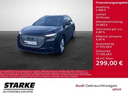 Mythosschwarz metallic Gebraucht 2022 Audi Q4 e-tron Basis SUV | 27.830 € (Etwas zu teuer)