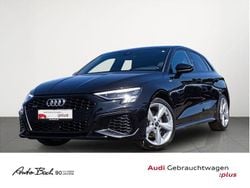 Schwarz (mythosschwarz metallic) Gebraucht 2022 Audi A3 Sportback S-Line Kleinwagen | 22.470 € (Superpreis)