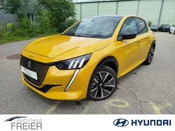 Gelb Gebraucht 2022 Peugeot e-208 GTi Kleinwagen | 17.989 € (Fairer Preis)