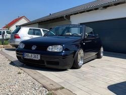 Blau Gebraucht 2002 VW Golf Cabriolet Comfortline Cabrio | 6.499 € (Teuer)