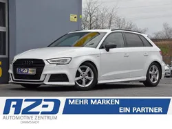 Weiß Gebraucht 2018 Audi A3 Sportback S-Line Limousine | 15.777 € (Fairer Preis)