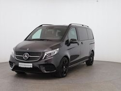 Grau Gebraucht 2022 Mercedes V300 AMG line Van / Kleinbus | 53.490 € (Superpreis)