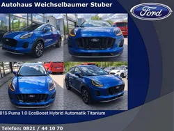 Blau Neu 2024 Ford Puma Gen-E Titanium SUV | 24.000 € (Superpreis)