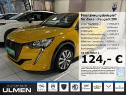 Gelb Gebraucht 2021 Peugeot e-208 Active Kleinwagen | 14.850 € (Fairer Preis)