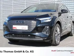 Schwarz Gebraucht 2024 Audi Q4 Sportback e-tron S-Line SUV | 44.990 € (Fairer Preis)