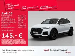Gletscherweiß metallic Gebraucht 2024 Audi Q5 Ambiente SUV | 51.542 € (Teuer)