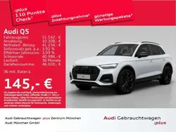 Gletscherweiß metallic Gebraucht 2024 Audi Q5 Ambiente SUV | 51.542 € (Teuer)