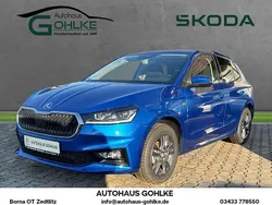 Raceblau Neu 2024 Skoda Fabia Drive Limousine | 20.850 € (Fairer Preis)