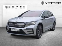 Silber Gebraucht 2024 Skoda Enyaq iV RS SUV | 53.900 € (Superpreis)