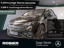 Schwarz / obsidianschwarz Gebraucht 2024 Mercedes EQE AMG 53 Premium Plus SUV | 92.257 €