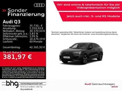 Mythosschwarz metallic Gebraucht 2022 Audi Q3 Sportback S-Line SUV | 35.730 € (Fairer Preis)