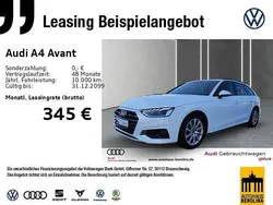 Weiß Gebraucht 2024 Audi A4 Advanced Plus Kombi | 29.850 € (Superpreis)