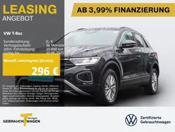 Schwarz Gebraucht 2023 VW T-Roc Life SUV | 28.490 € (Superpreis)