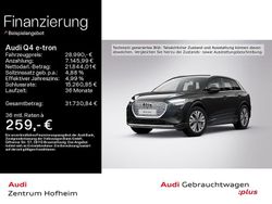 Mythosschwarz metallic Gebraucht 2023 Audi Q4 e-tron Advanced Plus SUV | 28.990 € (Fairer Preis)