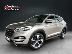Beige Gebraucht 2016 Hyundai Tucson Premium SUV | 17.900 € (Etwas zu teuer)