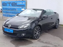 Schwarz Gebraucht 2015 VW Golf Cabriolet LOUNGE Cabrio | 13.490 € (Fairer Preis)