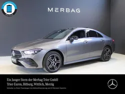 Metalliclack mountaingrau Gebraucht 2024 Mercedes CLA250e AMG Limousine | 38.760 € (Fairer Preis)
