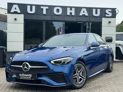 Blau Gebraucht 2023 Mercedes C200 AMG line Limousine | 38.490 € (Guter Preis)
