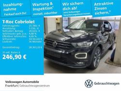 Deep black perleffekt Gebraucht 2021 VW T-Roc Cabriolet R-line Cabrio | 25.780 € (Guter Preis)