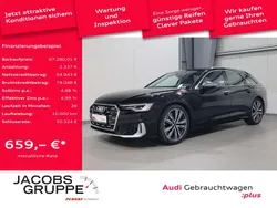 Brillantschwarz Gebraucht 2024 Audi S6 Basis Kombi | 67.280 € (Superpreis)
