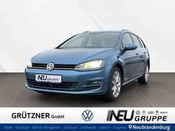 Blau Gebraucht 2014 VW Golf VII Highline Kombi | 10.990 € (Etwas zu teuer)