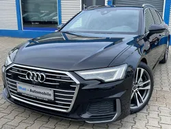 Mythosschwarz Gebraucht 2022 Audi A6 S-Line Kombi | 29.950 € (Guter Preis)