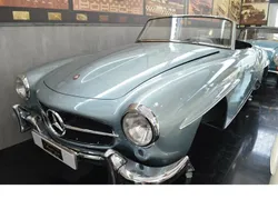 Blau Gebraucht 1961 Mercedes 190 Cabrio | 179.000 €