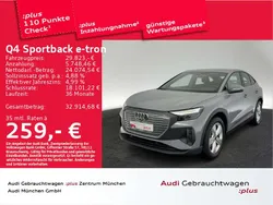 Kieselgrau Gebraucht 2023 Audi Q4 e-tron SUV | 29.823 € (Fairer Preis)