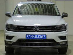 Pure white Gebraucht 2021 VW Tiguan Allspace Highline SUV | 31.500 € (Superpreis)