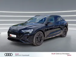 Mythosschwarz metallic Gebraucht 2023 Audi Q8 e-tron S-Line SUV | 52.980 € (Superpreis)