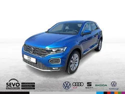 Blau Gebraucht 2019 VW T-Roc Sport SUV | 22.670 € (Fairer Preis)