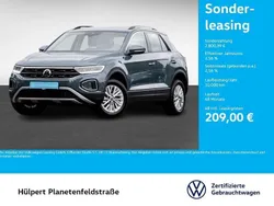 Petroleum blue metallic Gebraucht 2024 VW T-Roc Life SUV | 30.296 € (Guter Preis)