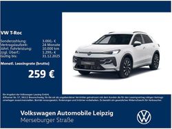 Weiß Neu 2025 VW T-Roc Life SUV | 33.990 € (Fairer Preis)