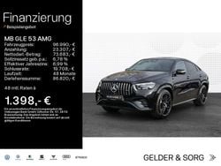 Obsidianschwarz metalliclack Gebraucht 2024 Mercedes GLE53 AMG AMG Coupé | 96.990 € (Superpreis)