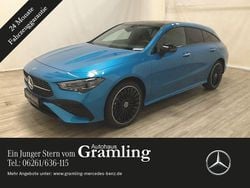 Lack hyperblau Gebraucht 2024 Mercedes CLA250e Shooting Brake AMG Kombi | 39.789 € (Teuer)
