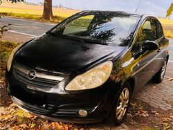 Schwarz Gebraucht 2009 Opel Corsa Kleinwagen | 999 € (Superpreis)