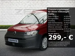 Rot Gebraucht 2024 VW Caddy Basis Van / Kleinbus | 35.225 € (Teuer)