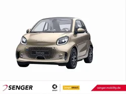 Bodypanels in gold beige (meta Gebraucht 2021 Smart ForTwo Electric Drive Exclusive Kleinwagen | 12.970 € (Fairer Preis)
