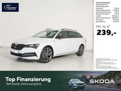 Weiss Gebraucht 2023 Skoda Superb SportLine Kombi | 35.980 € (Guter Preis)
