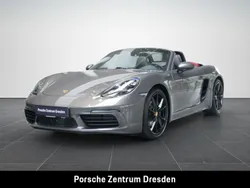 Grau Gebraucht 2022 Porsche 718 Boxster Cabrio | 91.900 € (Teuer)