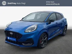 Desert island blue metallic Neu 2025 Ford Puma Gen-E ST SUV | 33.190 € (Fairer Preis)